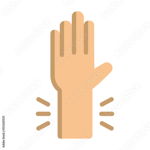 Wrist Vector Flat Icon Design