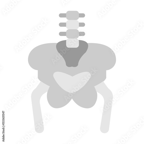 Hip Vector Flat Icon Design
