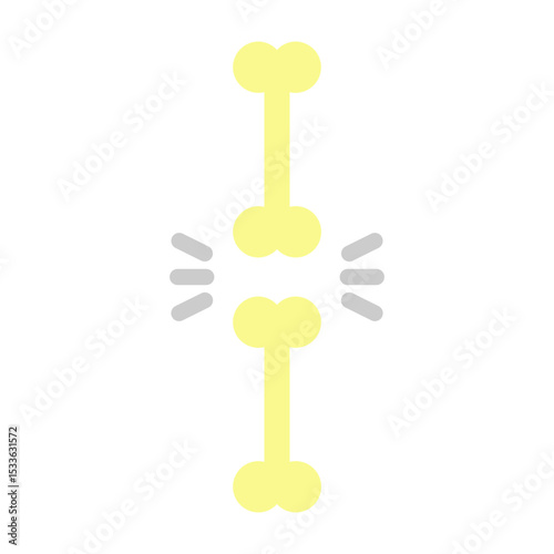 Knee Vector Flat Icon Design