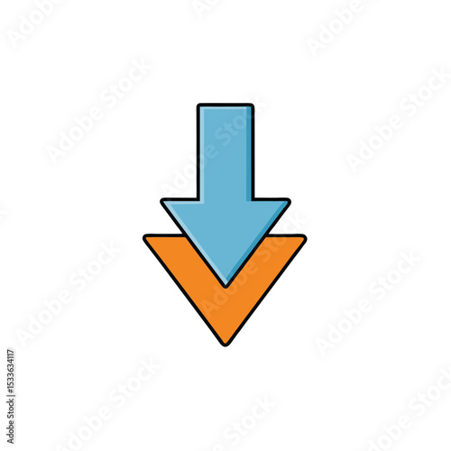 Arrow Icon (white background)