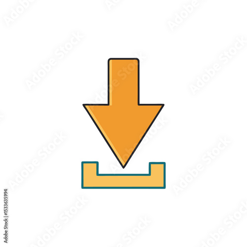 Arrow Icon (white background)