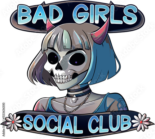 logo "bad girls social club" 02