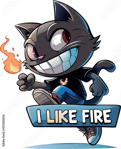 gatto amante del fuoco 04