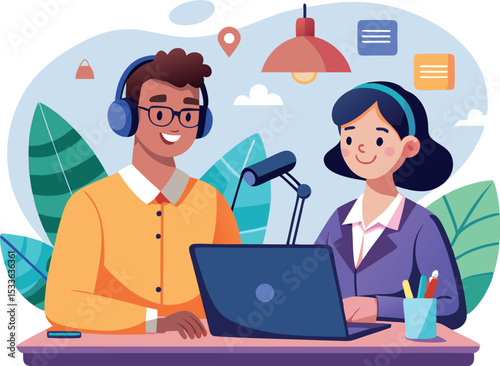 persone che lavorano un team in ufficio 01