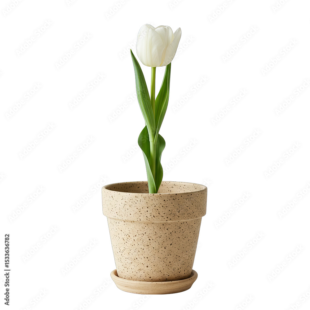 tulip in a pot tulip in a pot