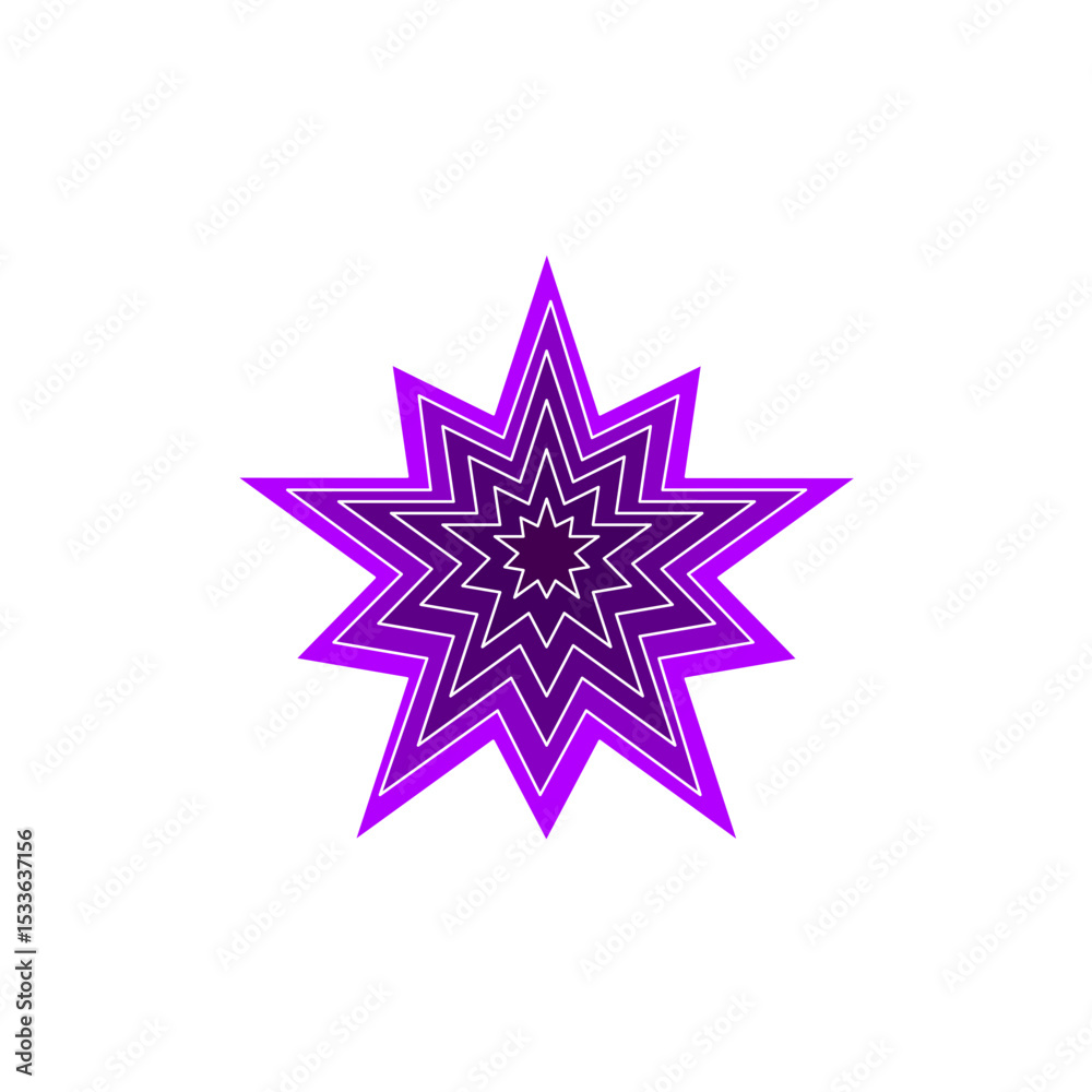 Double Star hypnotic icon Double Star hypnotic icon