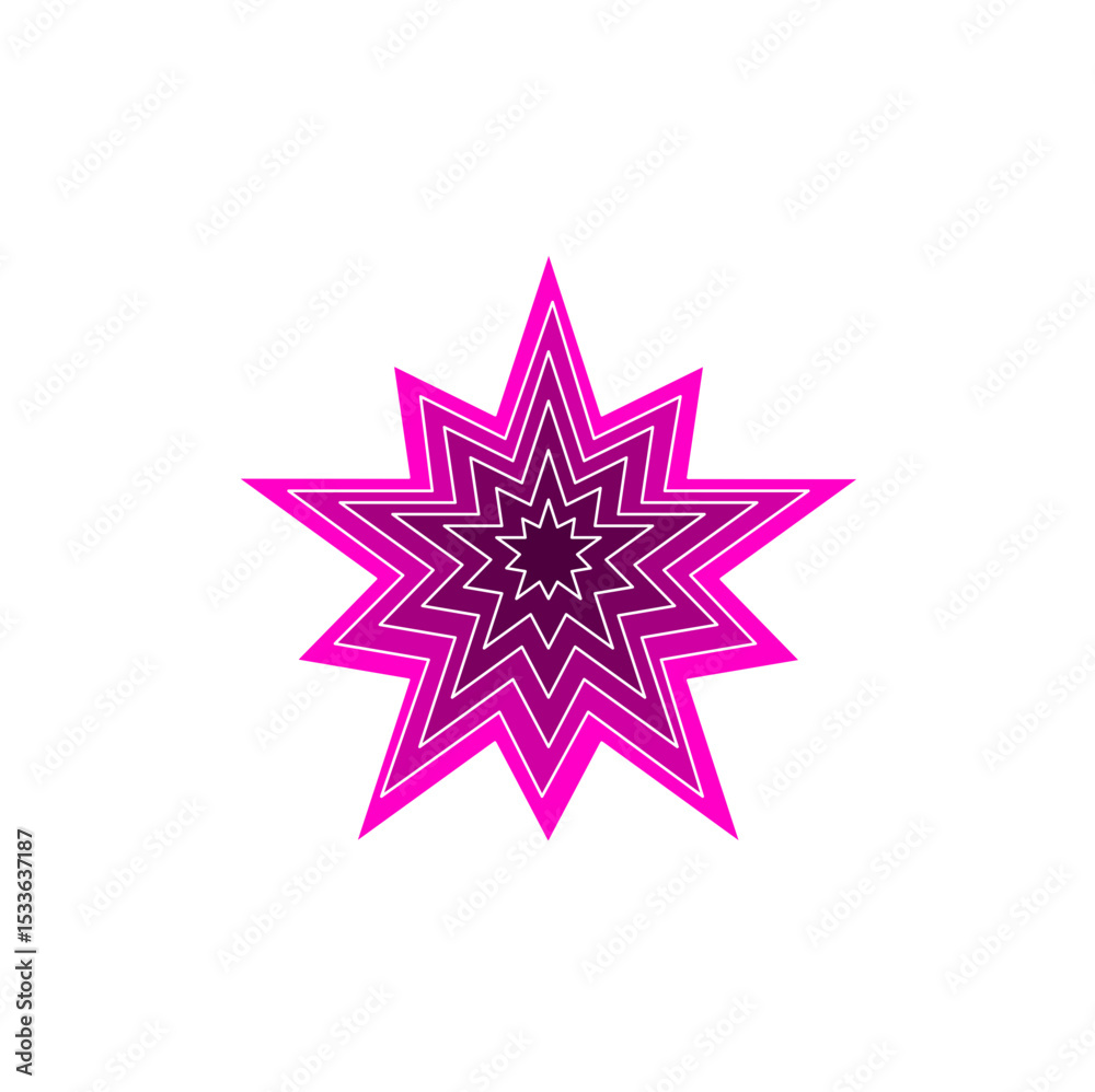 Double Star hypnotic icon Double Star hypnotic icon
