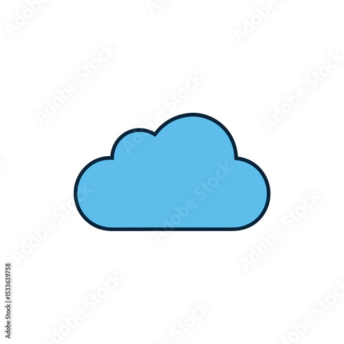 Cloud Icon (white background)
