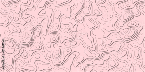 Subsurface fault lines reimagined as graphic design

