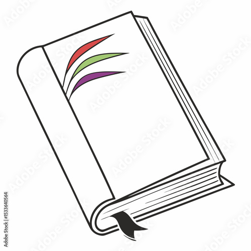 book with bookmark