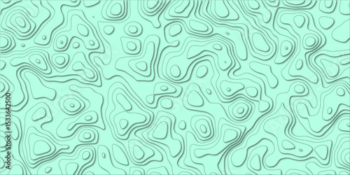 Abstract floor cracking inspired by topographic stress

