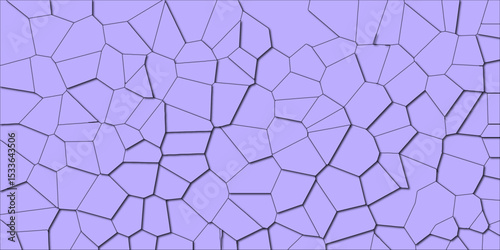 Geometric destruction rendered in seamless pattern


