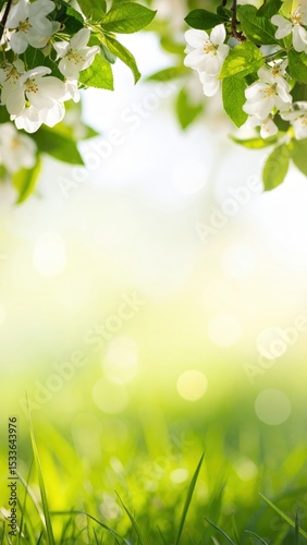 Spring blossoms garden nature photography serenity close-up floral beauty
