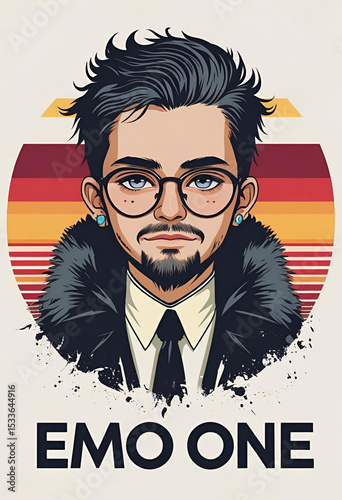 man with glasses