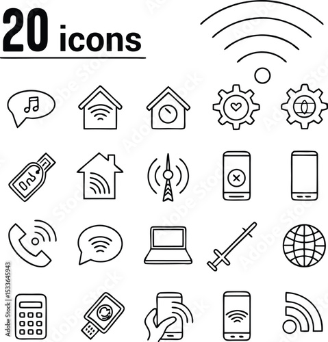 Mobile bundle icon  vector design.