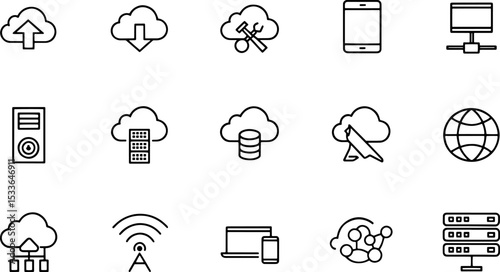 internet computer web icons in line style  cloud t (2).eps