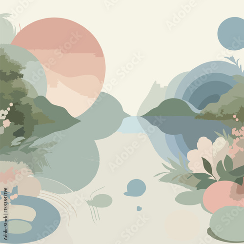 Flat Design Vectors on Therapy and Self-Love Themes