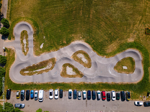 Pumptrack for BMX and MTB in Ljubljana