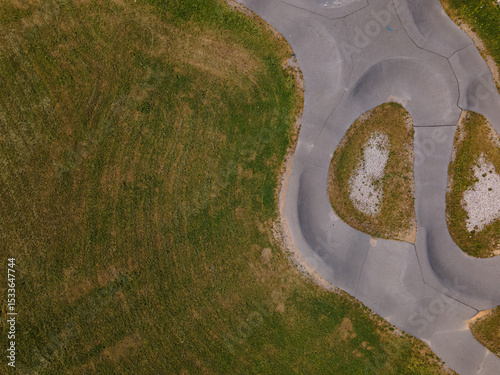 Pumptrack for BMX and MTB in Ljubljana