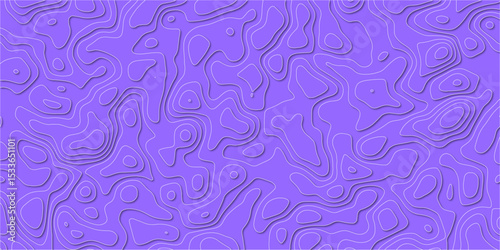 Abstract simulation of geological surface breakdown

