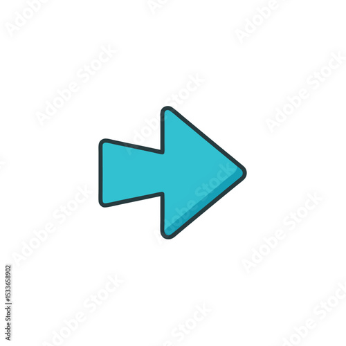 Forward Icon (white background)