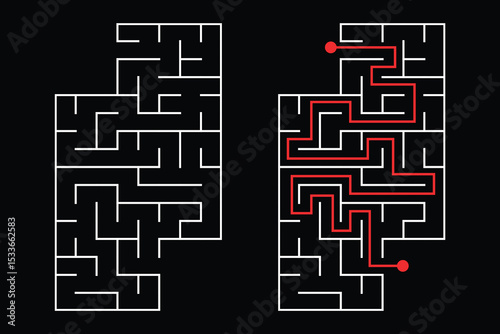 Maze Adventure for Kids with Answer
