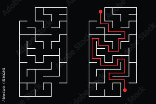 Fun Maze Challenge for Smart Kids