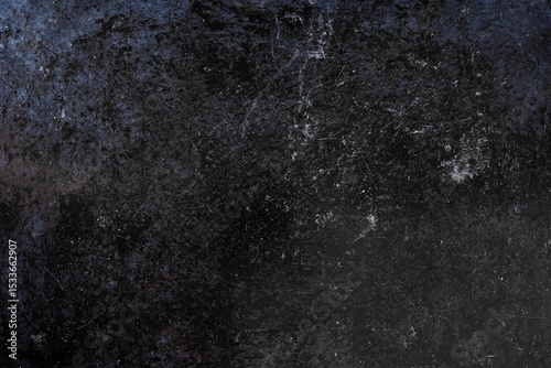 Tableau sur toile black enameled metal with stains and scratches