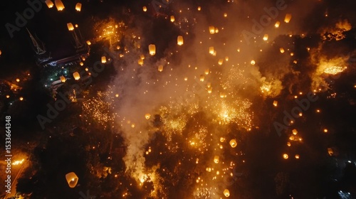 Floating Lanterns Festival Night