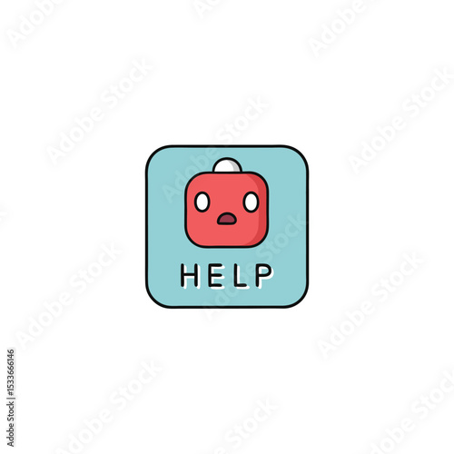 Help Icon (white background)