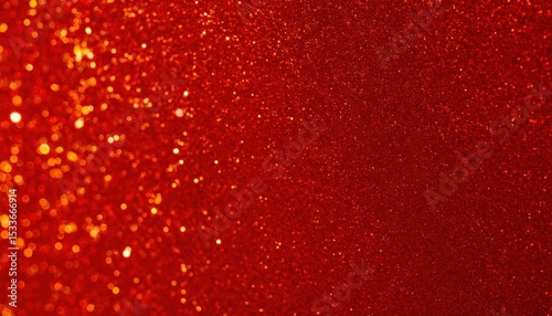 Shimmering red sparkles abstract background digital art vibrant environment close-up view visual aesthetics for design