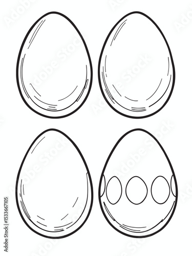 Brown chicken egg .eps