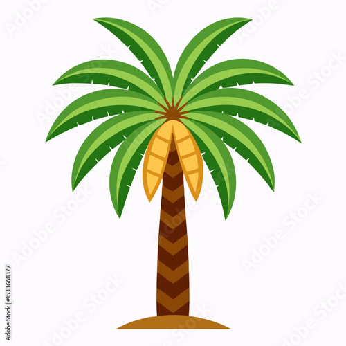Date Palm Vector Icons That Add Natural Elegance to Any Design