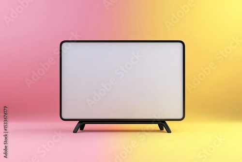 Ultra Hd Picture of Smart Tv Video Icon 3D Illustration