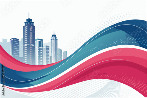 Design a modern corporate background featuring soft, abstract curves and subtle gradients, evoking a sense of fluidity and sophistication.