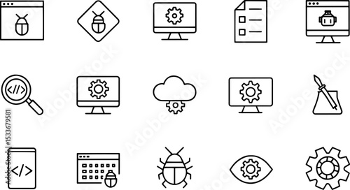 programming coding icon set  software development  (1).eps
