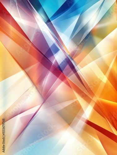 ultra quality picture of Colorful abstract vertical background with geometric shapes