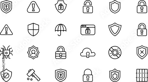 safety  protection and security concept editable s.eps