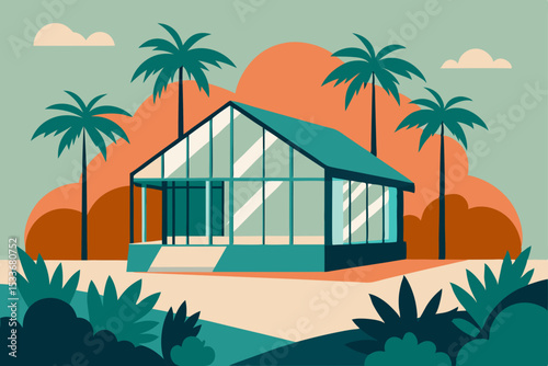 Modern Tropical Glass House Design Minimalist Architecture in Paradise