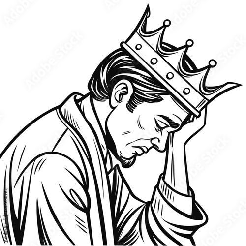 “Crownless” – Portrait of a Fallen Royal Figure
