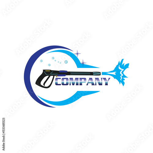 Logo design for Pressure washing, cleaning, house cleaning, windows cleaning 