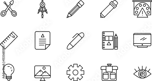 set of thin line web icons of graphic design and p (1).eps