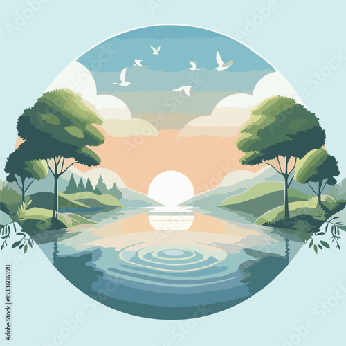Illustration Set – Self-Care, Mindfulness & Mental Wellness