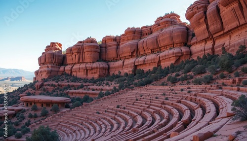 Red Rocks Amphitheatre Sandstone Formations