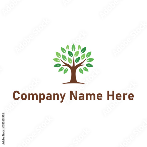 Natural Tree Logo Design
