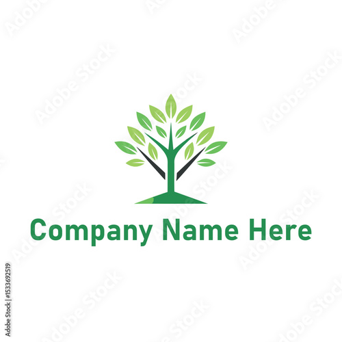 Natural Tree Logo Design