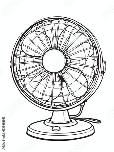 Electric fan .eps