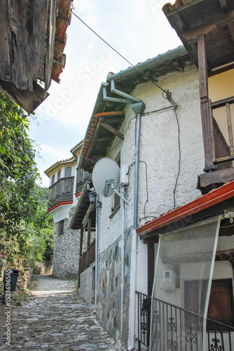 The historical Village of Ampelakia, Larissa, Greece