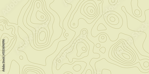 Motif topographique pour arrière-plan moderne , tracé de courbes de niveaux
