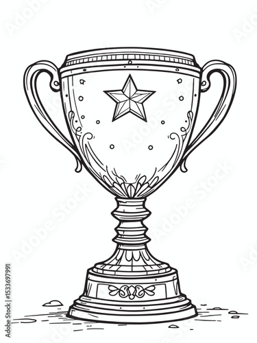 Football golden trophy cup .eps